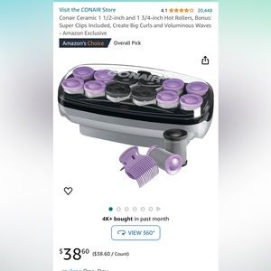 Hot Rollers: CONAIR Waves & Volume